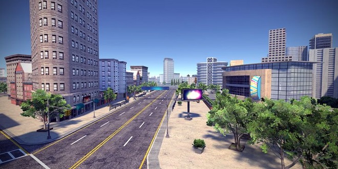Modeling the large urban environment